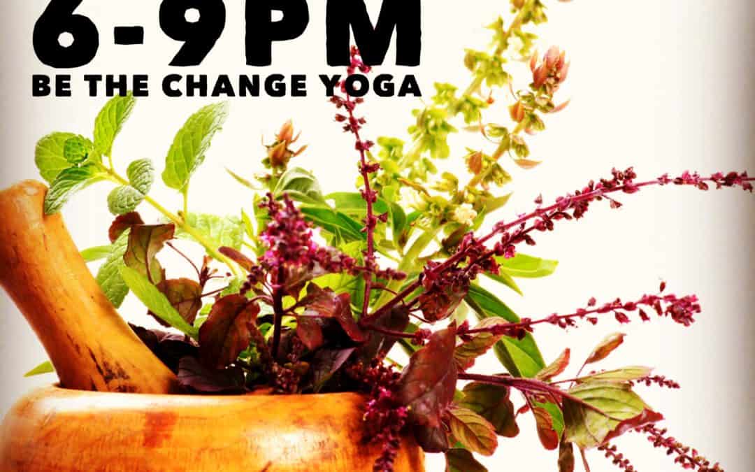 Ayurveda Workshop – Wed, Sep 12 6-9:00pm, Be The Change Yoga